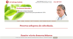 Desktop Screenshot of dobryinternista.pl